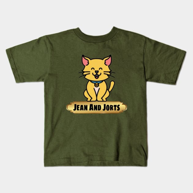 Funny Cat Lover Kids T-Shirt by ariputra